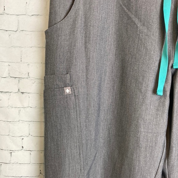 Figs Gray Straight Leg Pants - Picture 7 of 16